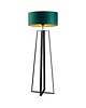 lampy podłogowe Lampa podłogowa z cylindrycznym abażurem MOSS GOLD