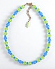 chokery Choker : summer collection : lime in the sky