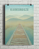 plakaty Karkonosze - plakat z górami - fine art