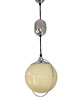 lampy wiszące Lampa Art Deco, lata 40