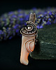 wisiory Karneol wisiorek wire wrapping