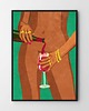 plakaty Plakat Wino i ciało kobiety