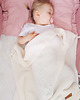 kocyki, kołderki, pościel dla dzieci Kocyk personalizowany SWEET DREAM ecru