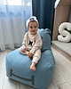 pufa dla dziecka Puf Hippo SOFT - Niebieska