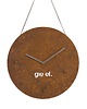 zegary Rdzawy zegar ścienny