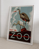 plakaty Plakat Vintage Retro Zoo