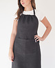 fartuchy kuchenne Lniany fartuszek classic CHARCOAL