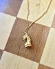 złote naszyjniki CHESS- srebro, złoto, różowe złoto