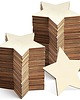 akcesoria różne Drewniane GWIAZDKI ze sklejki 10x10 cm 100 sztuk