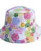 kapelusze damskie Bucket hat kolorowe kwiaty
