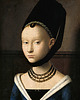obrazy Petrus Christus - Portret młodej dziewczyny - reprodukcja