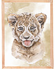 obrazy i plakaty do pokoju dziecięcego PLAKAT, OBRAZEK leśna zwierzęta safarii nr.11