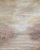 obrazy Poziomki / obraz strukturalny abstrakcja krajobraz 50x50