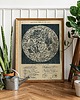 plakaty Plakat - Księżyc retro, vintage