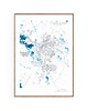 plakaty OLSZTYN warmińsko-mazurskie plakat mapa