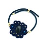 bransoletki soutache Bransoletka sutasz z nocą kairu regulowana granatowa lekka