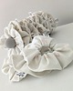 gumki do włosów Scrunchie LOVE 1szt - frotka do włosów velvet