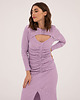 sukienki midi damskie Sukienka Samantha Lilac
