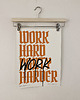 plakaty Plakat Sitodruk WORK / MARKER