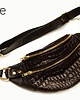 saszetka nerka double black crocodail