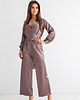 kombinezony damskie Kombinezon dusty rose