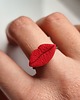 pierścionki - różne Pierścionek usta czerwone
