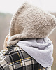 czapki damskie Kaptur Alpaka Boucle Beige