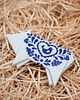 broszki Broszka Porcelanowa Świnka Folklor