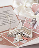 kartki scrapbooking Pamiątka ślubu, exploding box, kartka 3d na wesele