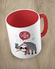 kubki Kolorowy kubek CHRISTMAS COFFEE TIME SLOTH