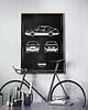 plakaty Plakat Legendy Motoryzacji - Saab 900 Turbo