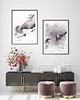 grafiki i ilustracje Plakat "Like Birds in the Sky"