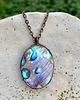 wisiory Naszyjnik Muszla Abalone 5
