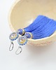 kolczyki swarovski Kolczyki Swarovski Chwosty denim blue