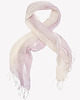 szale damskie Lekki Szal len 100% różowo-kremowy 55cm x 180cm