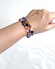bransoletki z kamieni naturalnych RAZEM TANIEJ! 3 bransoletki: mix kamieni: szlif gwiazdkowy 8mm