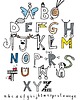 pokój dziecka - różne Plakat edukacyjny LITERKI / ABC POSTER