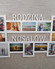 ramki na zdjęcia Multirama ramka na zdjęcia Rodzina Nazwisko mdf  12 zdjęć