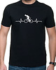 t-shirty męskie Koszulka T-SHIRT EKG Biker Black