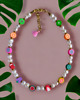chokery Perły z owocami : choker : naszyjnik wakacyjny