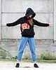bluza z kapturem damska Flower Hoodie
