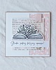 kartki scrapbooking Książka. Kartka z okazji przejścia na emeryturę dla polonistki