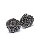 kolczyki wire wrapping Rough - sztyfty