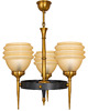 lampy wiszące Żyrandol vintage z lat 60., Mid-Century Modern