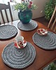 podkładki do kuchni Podkładka okrągła ze sznurka 34cm