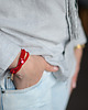 bransoletki skórzane Mini red twinkle