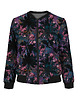 bluza bez kaptura damska Bomberka damska - FLORAL