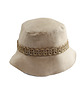 kapelusze damskie Bucket hat kapelusz kubełkowy czapka rybacka składany kapelusz  beżowy
