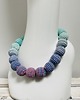 korale Korale szydełkowe naszyjnik boho handmade bawełna