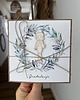 kartki scrapbooking Ręcznie robiona kartka gratulacje z okazji uzyskania absolutorium obrony prac